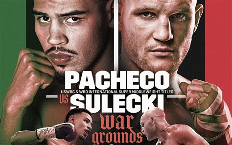 yt boxrec|Diego Pacheco Vs. Maciej Sulecki: Date, Time And How To .
